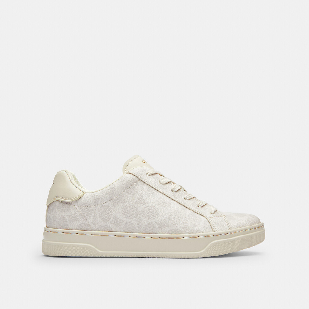 Coach Outlet High Line Sneaker In Signature Canvas - Picture 3 of 3